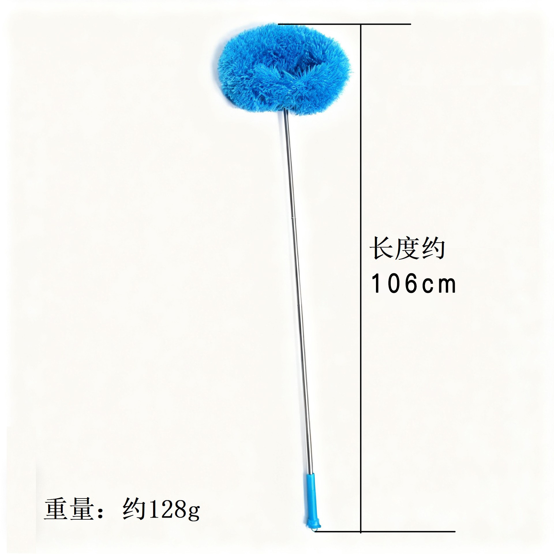 Small Round-Head Feather Duster for Dust Removal, Household Cleaning, Extendable for Cleaning Gaps and Crevices