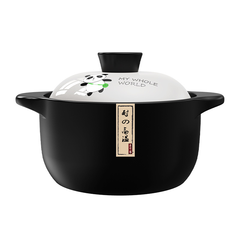 Casserole Stew Pot Household Gas High Temperature Resistant Ceramic Soup Pot Dry-burning Non-cracking Gas Stove Special Rice Casserole