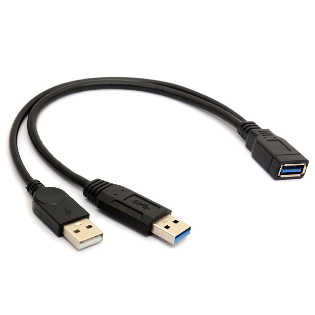 USB3.0 female to male extension cable usb3.0A revolution A female enhanced power supply external device mobile hard disk
