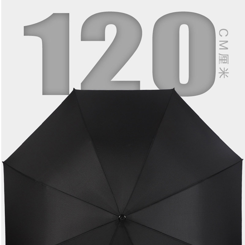 Straight Umbrella Advertising Umbrella Long Handle Umbrella High-end Men's Business Golf Gift Umbrella LOGO Gift Umbrella