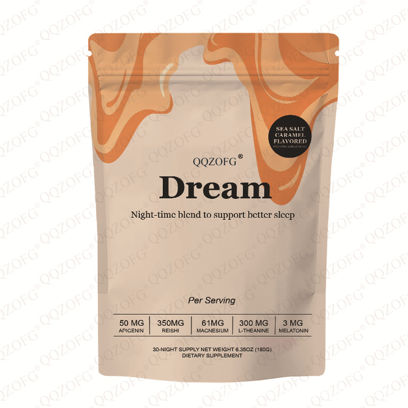Детский сад Amazon Кросс-граница Популярный 180г Порошок для сна Сладкий морской соль карамельный вкус Завод-источник Oem