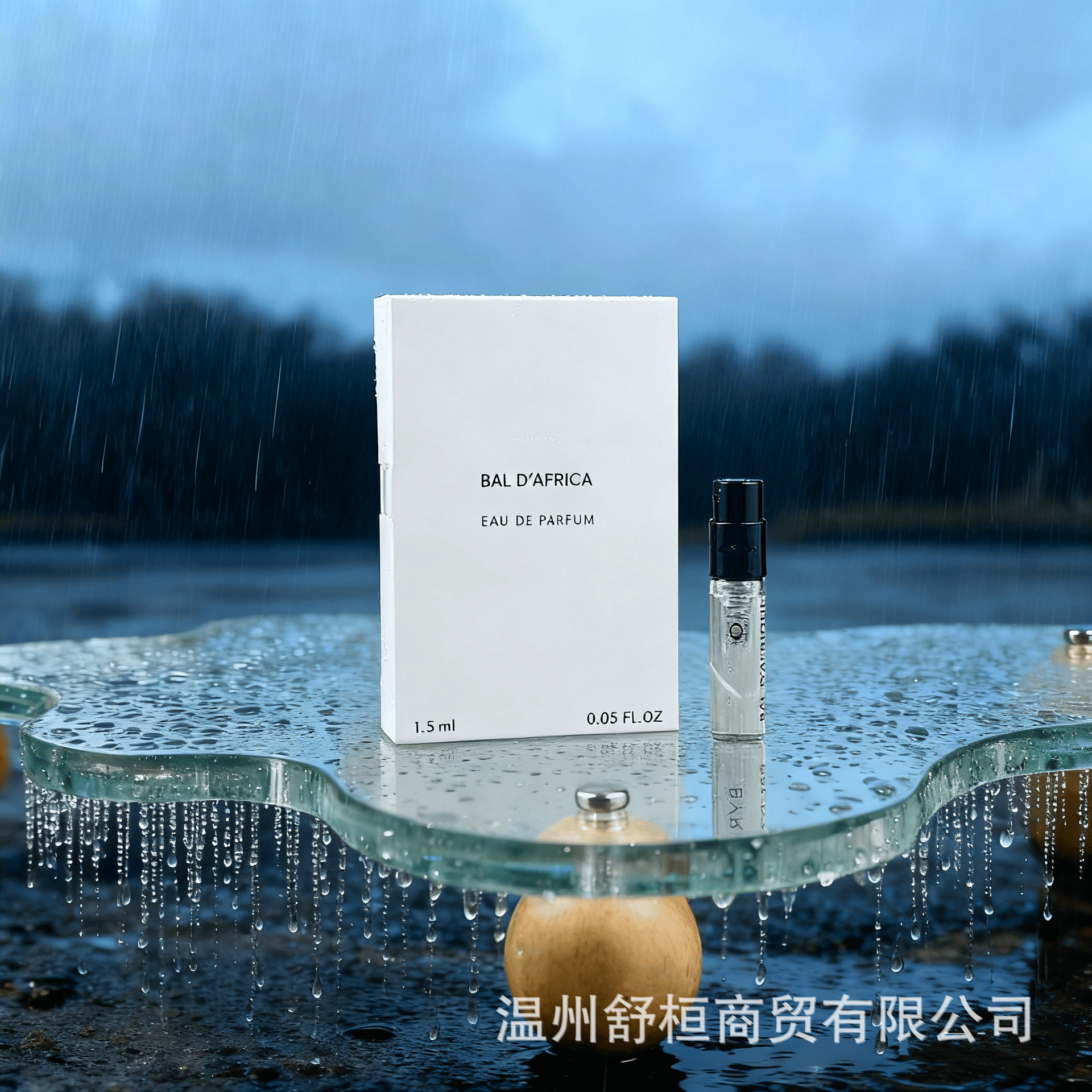 Путешествие в Африку Темная Ночь Пан Красный Цветок Ночная Роза Бессмертный Эбеновый Тюльпан 1.5ml Портативный Пробник Стенд Взрыв