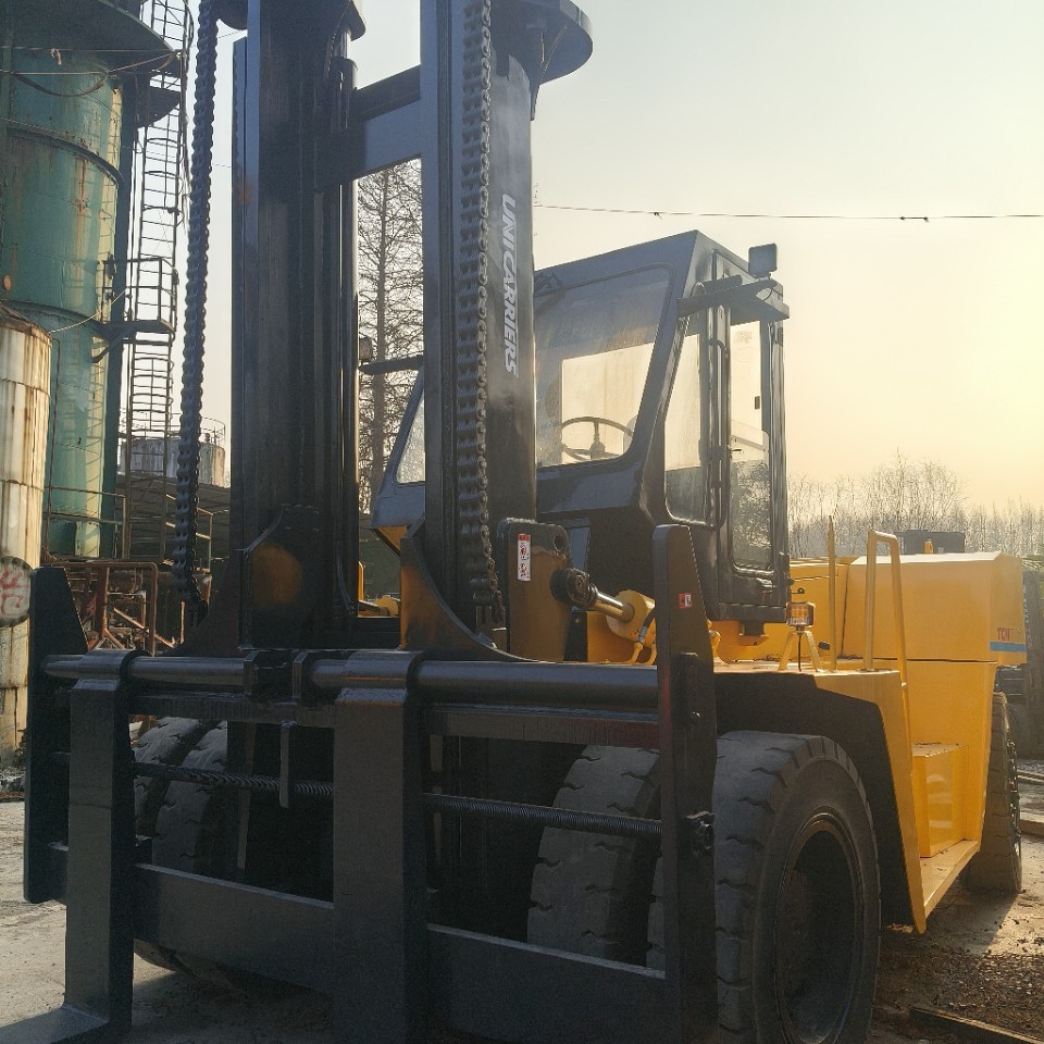 Tcm16 Ton Forklift Japanese Original 16 Ton Large Forklift Used Forklift Diesel Forklift Exports