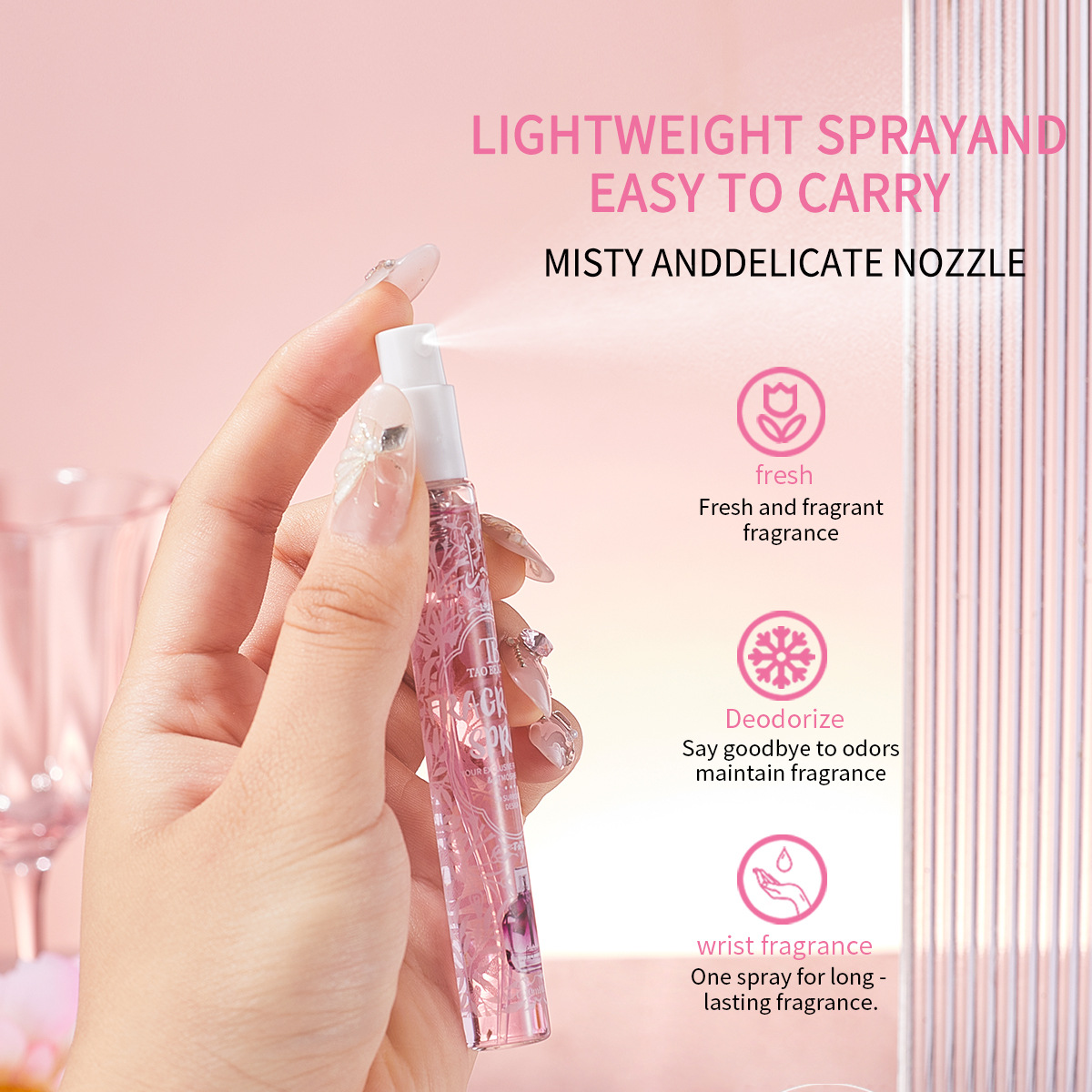 [Cross-Border Supply] Tao Beauty Perfume Set Fragrance Spray 10ml Long-Lasting Fragrance Perfume Wholesale