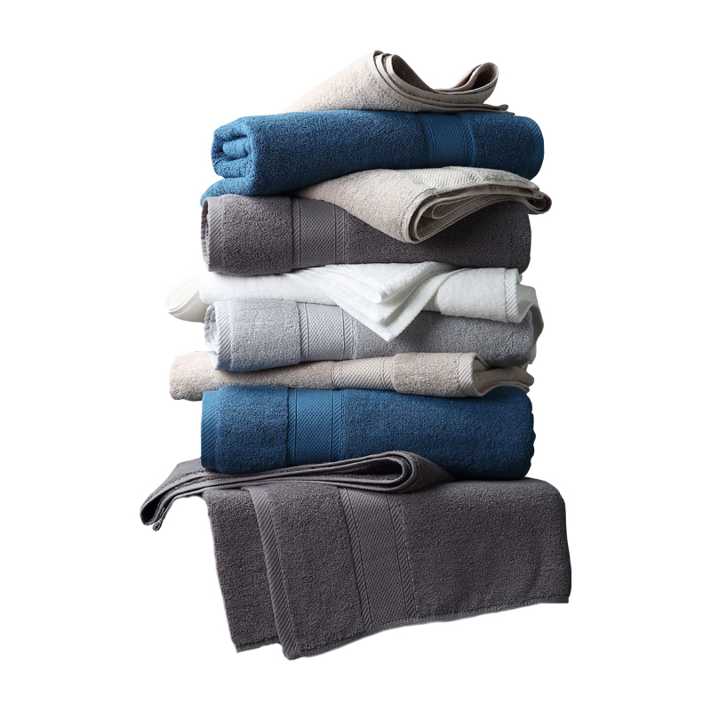 Five-Star Hotel Thickeneded Bath Towel for Adults and Men, Household Pure Cotton, Water-Absorbent, Quick-Drying, Non-Shedding Logo