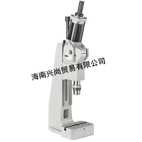 German Schmidt Hydraulic Pneumatic Press C-Type 61 for Riveting and Stamping 3,375 Pounds to 49