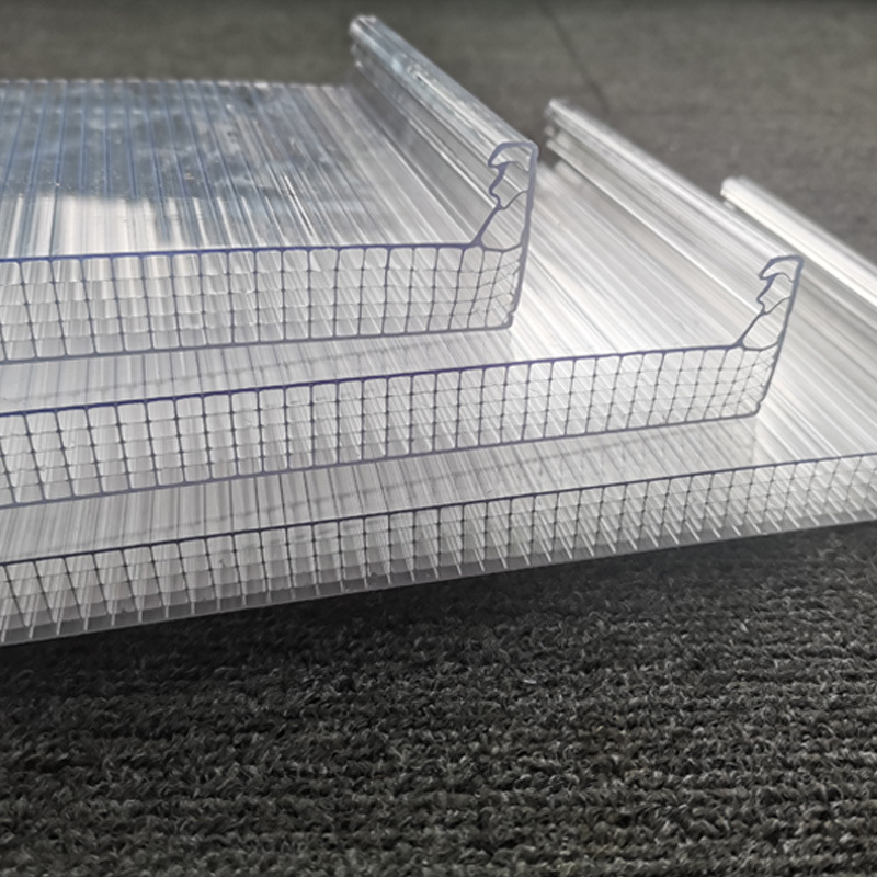 PcU type lock sun plate plug plate flame retardant exterior wall door head advertising decorative partition plate opal curtain wall lighting