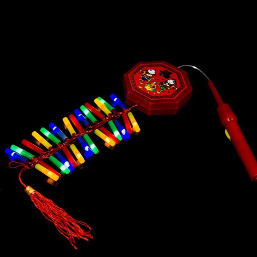 New Year's Firecracker Artificial with Sound Led Digital Firecracker Lamp Festive Opening New Year's Spring Festival Decoration Digital Cannon