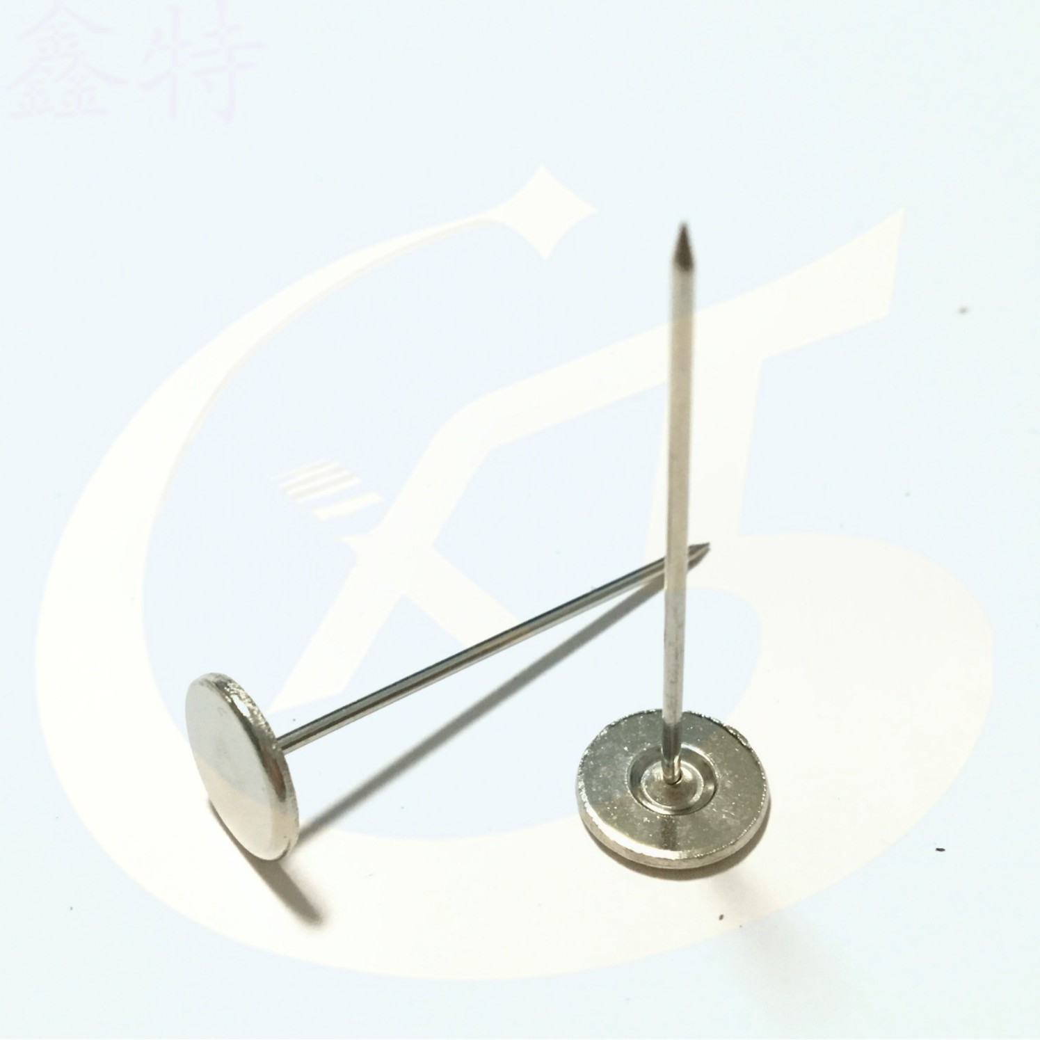 Фабричное предложение противоугонного гвоздя супердлинного плоского головки 30-40мм гладкий пластиковый дроп из нержавеющей стали P01 с пазом