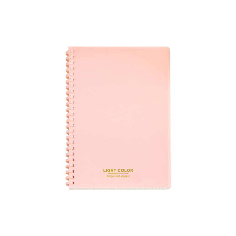 Cross-Border Light Colorful Soft Coil Notepad Notebook A5 Horizontal Line Thickeneded Office Student General Diary