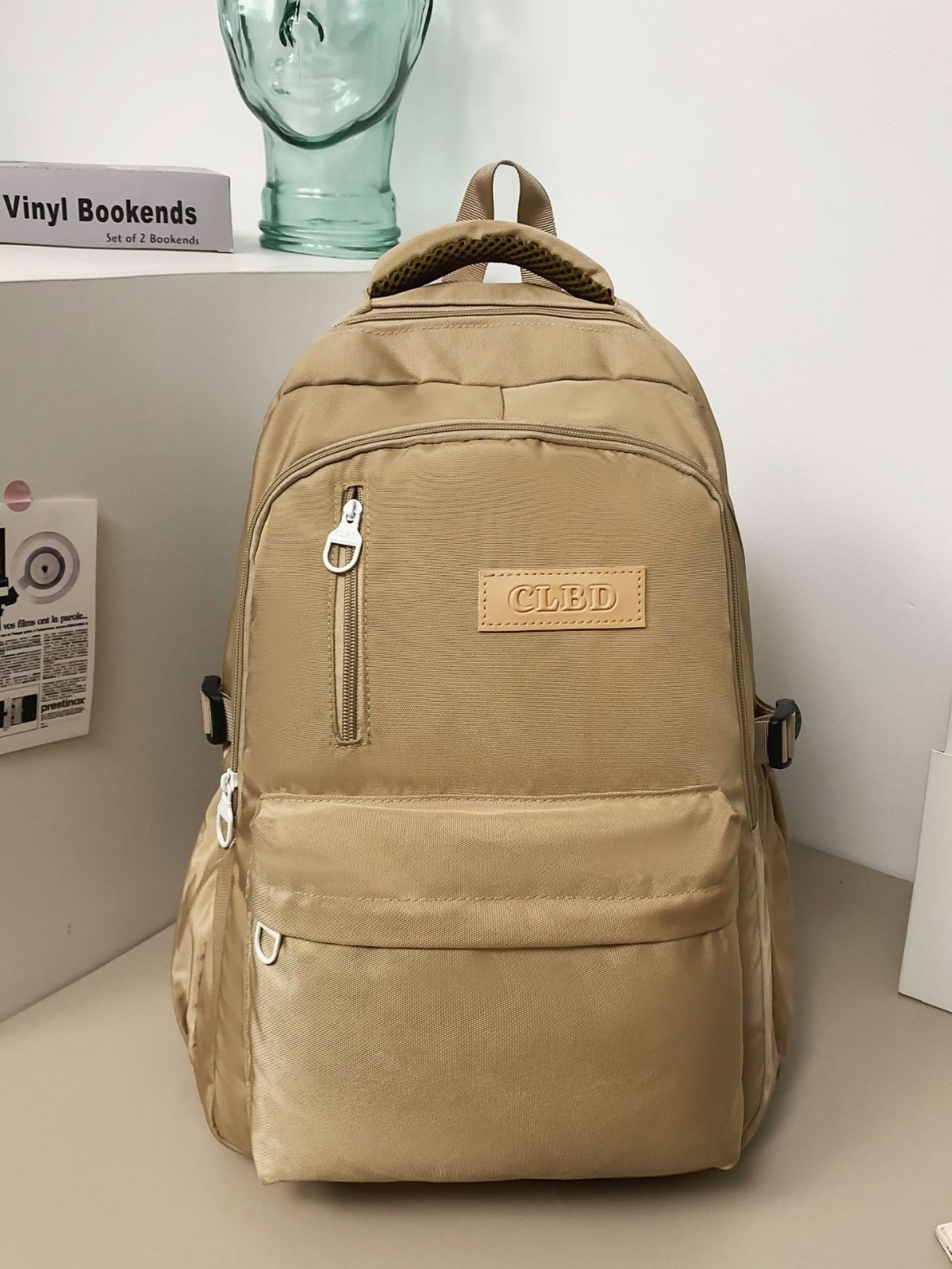 Schoolbag Large Capacity Korean Style All-match Backpack for Boys Japanese Style Artistic All-match Backpack for Junior High School Students and Middle School Students and Girls