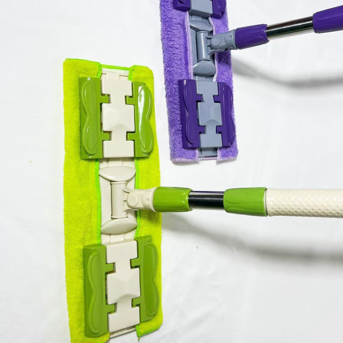 Customized Large Cloth Mop 2025 New Style Can Hold Face Towel for Household Use, One Mop for Lazy People, Rotatable Chenille