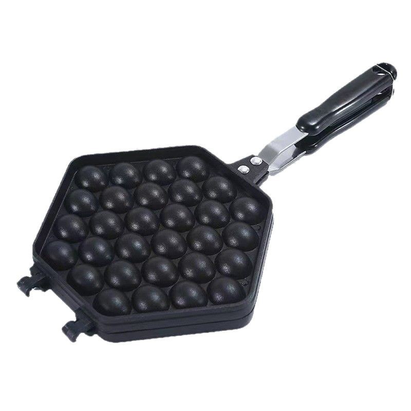 Cross-Border Baking Pan Direct Supply to Hong Kong Egg Waffle Baking Pan Octopus Ball Frying Pan Egg Waffle Baking Mold Baking Pan Wholesale