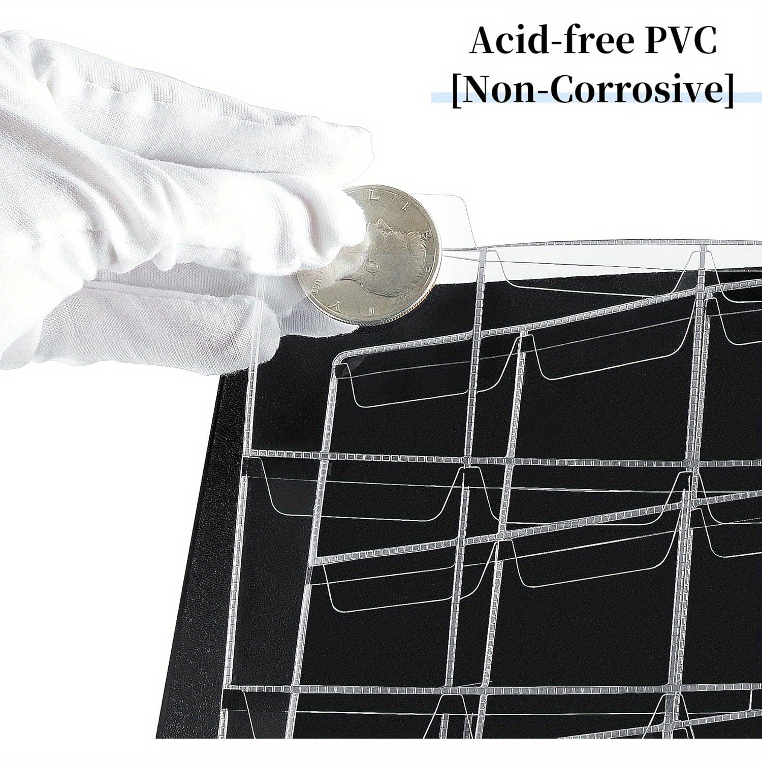 Cross-Border 120-Grids Coin Collection Book, Commemorative Coin Positioning Book, Ancient Coin Postal Collection Storage Book, Coin