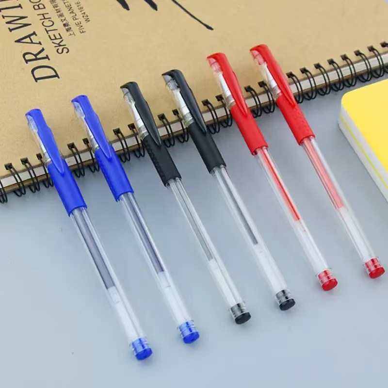 European Standard Gel Pen 0.5mm Bullet Needle Pen Business Pen Carbon Water-Based Pen Signature Pen Office Examination Pen