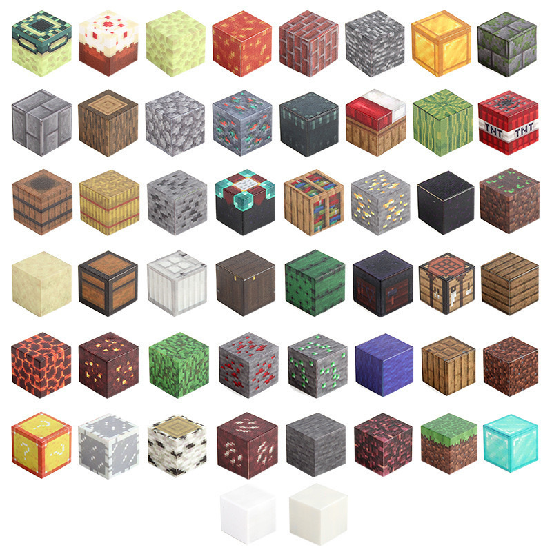 My Magnetic World DIY Building Blocks Children's Educational Toys Large Particle Doll Castle Model Ornaments Bulk