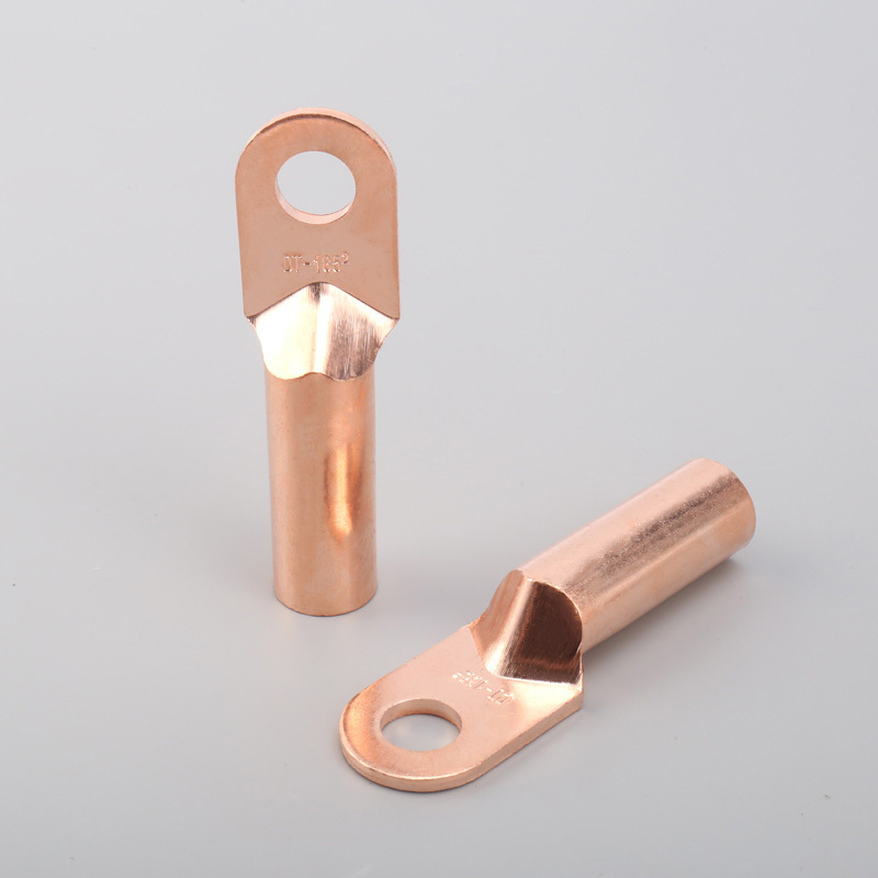 Dt630 Square Tinned Copper Lug Terminal Oil-Filled Aluminum Wire Cold-Pressed Power Cable Lug National Standard