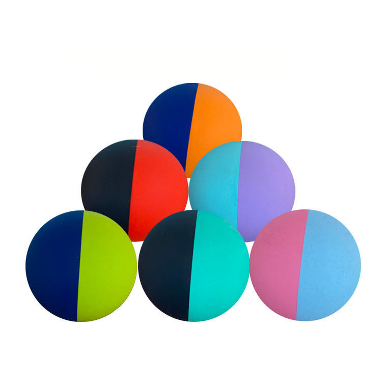 Manufacturer Wholesale 6cm American Squash Handball Rubber High Elastic Hollow Ball American Standard Fitness Ball Printable Logo