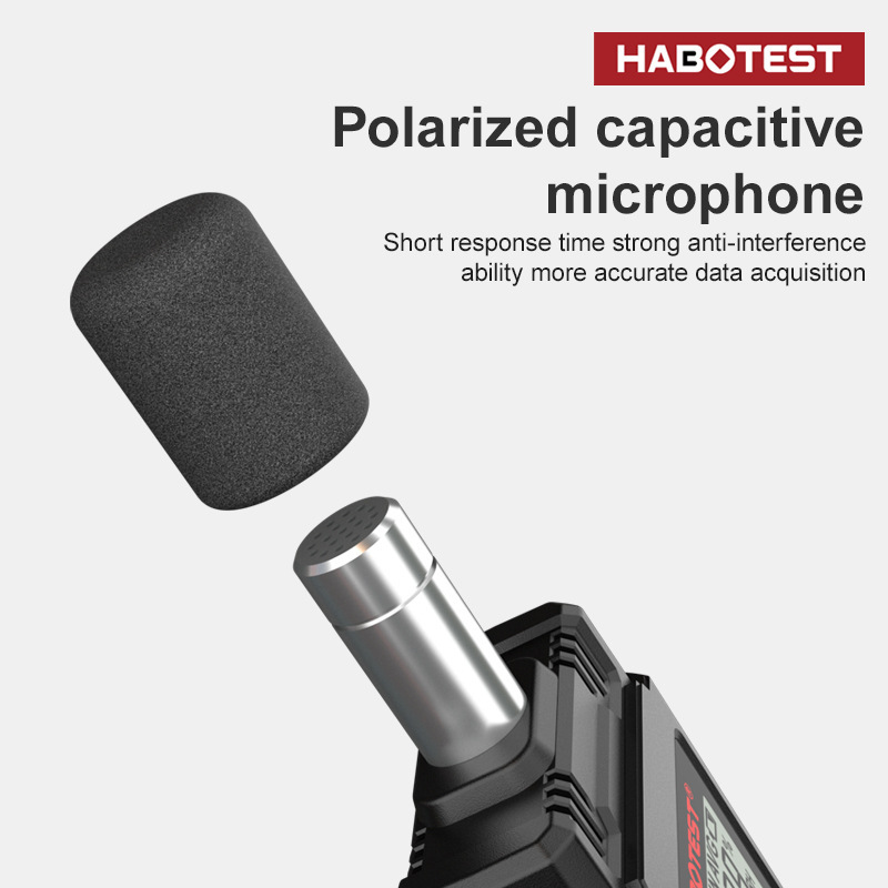 Habotest/Huabo Ht602A/B Noise Meter Decibel Tester Noise Detection Sound Level Meter Sound Measurement