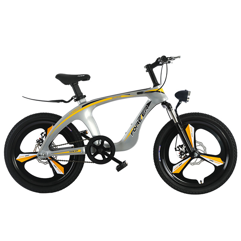 Magnesium Alloy Mountain Bike 20inch 22inch Primary School Student Bicycle Dual Disc Brake Shock Absorption Off-Road Students Only