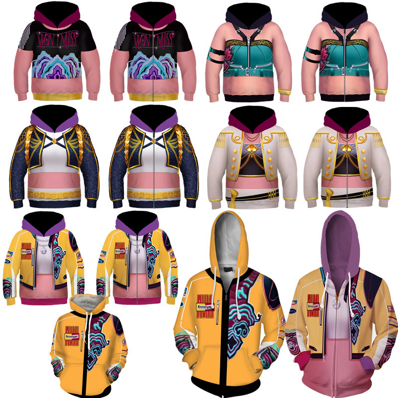 Мерч K-Pop Hunter X Hunter, косплей в стиле K-Pop, свитшот для детей на Хэллоуин