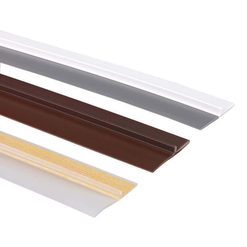 Door bottom strip door seam door bottom sealing strip self-adhesive windproof dustproof waterproof bedroom wooden door barrier soft and hard composite