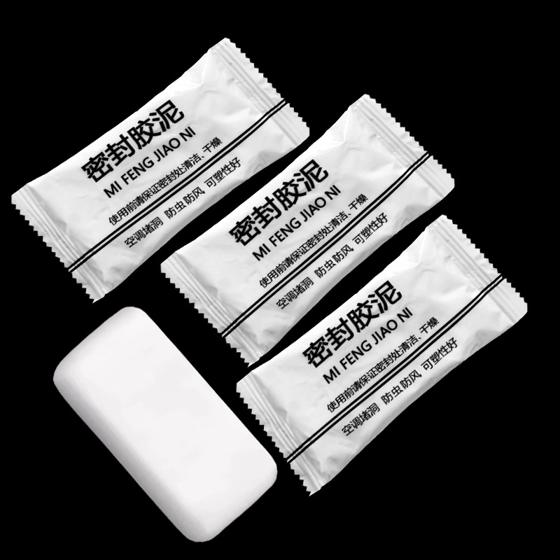 Air Conditioning Sealant Household Sewer Pipe Sealing Glue to Fill Wall Holes Dormitory Air Conditioning Hole Sealing White Clay