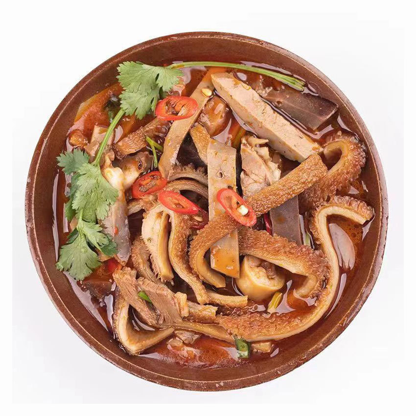 Supporting Inner Mongolia Whole Haggis Soup, Haggis and Mutton Soup Specialty, Heated and Ready to Eat, Convenient Cooked Haggis