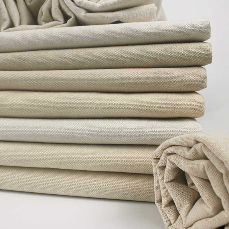 Spot polyester cotton pearl sail old coarse cloth 5an-20ann embryo cloth industrial labor protection handbag clothing pants thickened encryption fabric