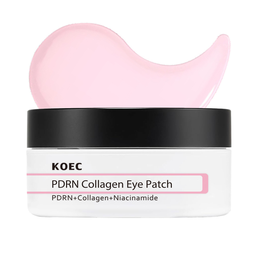 Маска для глаз Koec Collagen Pdrn, 60 шт, ниацинамид, увлажняющая, питательная, горячая распродажа на Amazon
