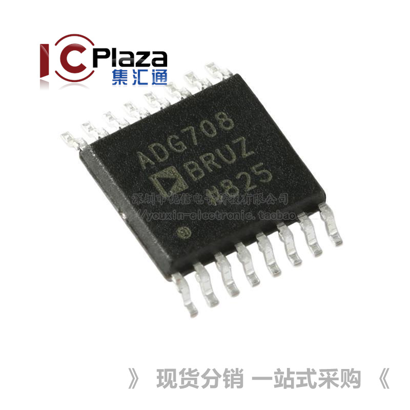 Adg708Bruz-Reel7 Tssop-16 8:1 канал Cmos аналоговый мультиплексор