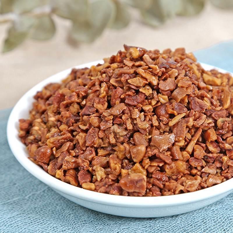 2023 New Lin'an Hancory Kernel Coarse Broken Kernel 500g Pregnant Women and Children Snack Nuts Selection of Small Walnut Meat