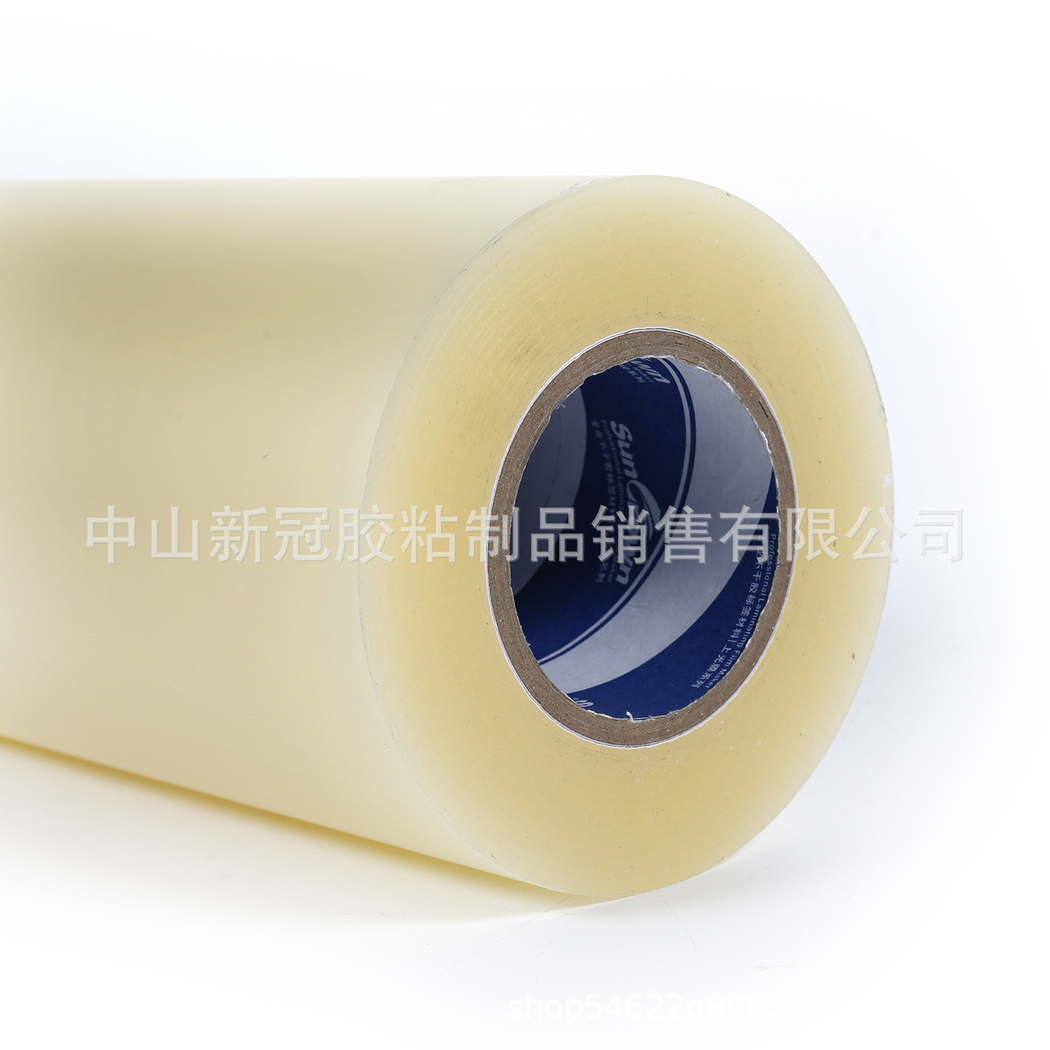 Adhesive Gloss Film Mute Film Tape Film Printing Machine Bright Film Super Permeable Sticky Cold Film BOPP Roll Film Factory
