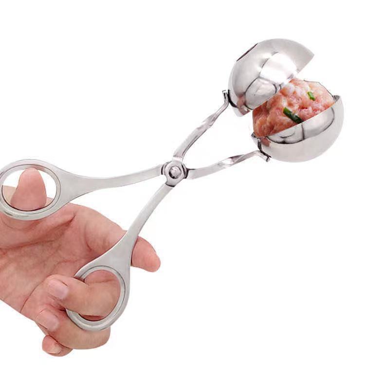 Stainless Steel Meatball Sandwich Meatball Maker Home Kitchen Pinch Meatball Small Tool Rice Ball Mold