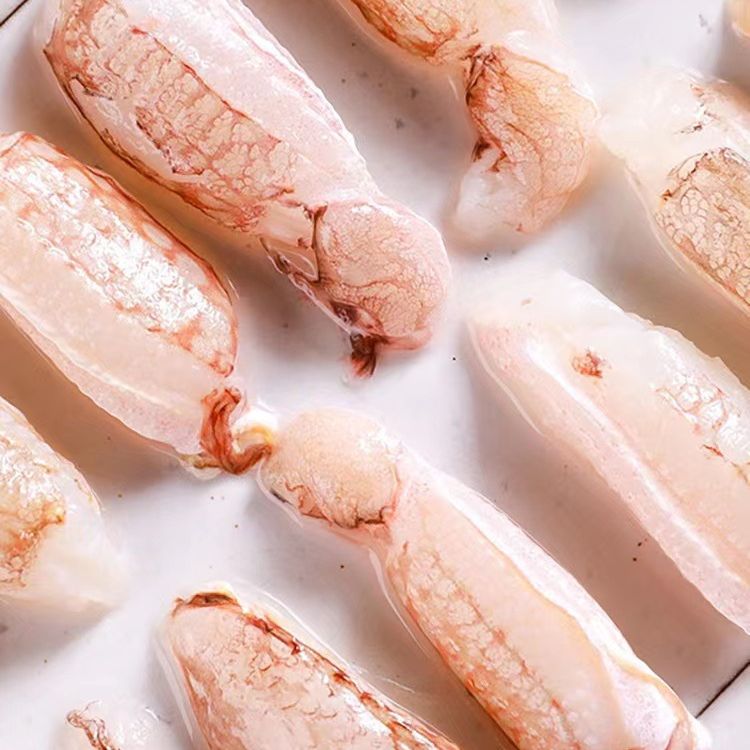 Оптовая продажа большого мяса крабьих ног с острова Дуншань, мясо крабьих ног в стиле Гонконга, не требует очистки, клешни краба [дропшиппинг в прямом эфире]