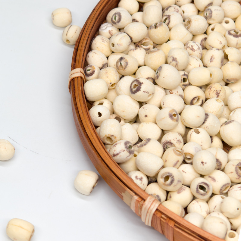 莲子无芯莲子150克新货干货厂家直销大量磨皮红莲子批发白杂粮OEM