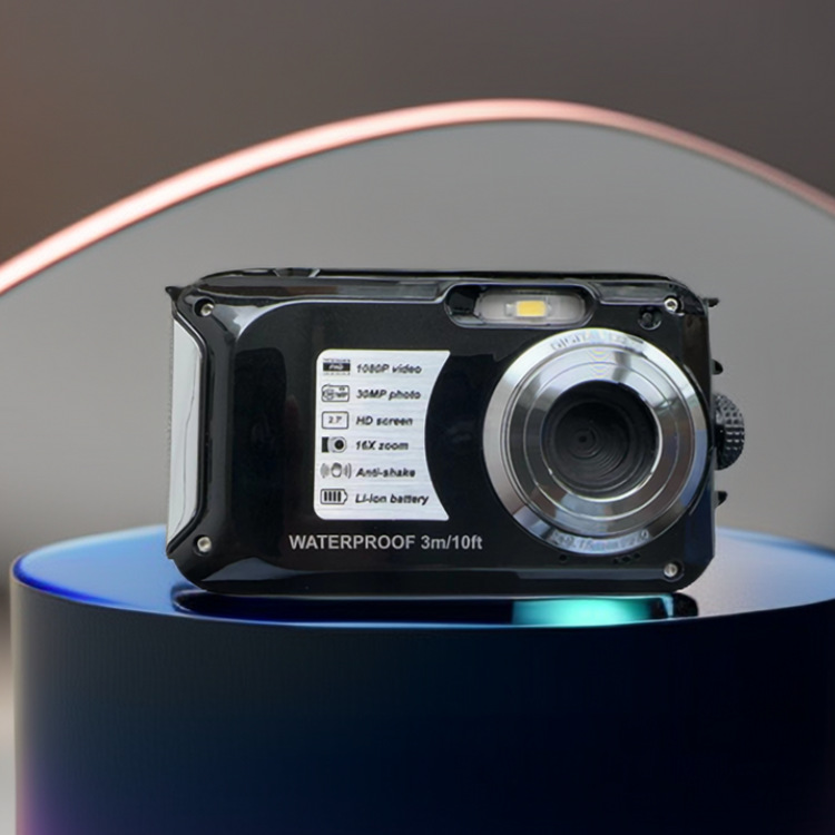 Cross-border e-commerce English version 30 million pixel waterproof HD digital camera underwater camera 1080p WP05