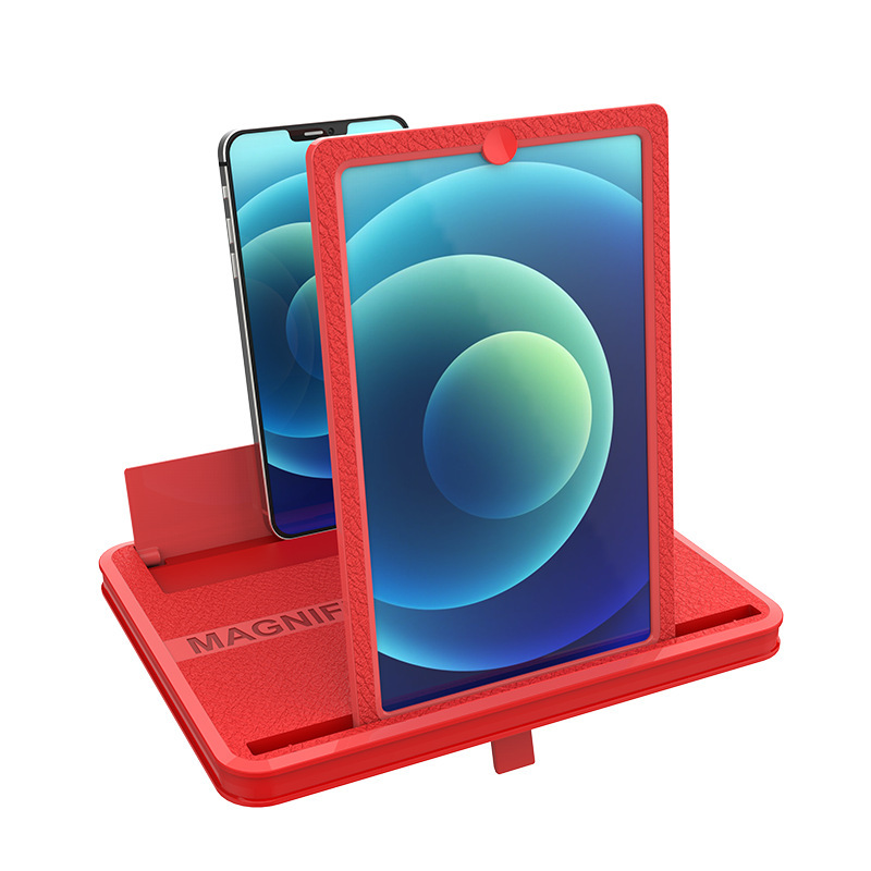 J01 Horizontal and Vertical Screen Detachable Large Screen 12inch Mobile Phone Amplifier Ultra-Clear Tablet Magnifying Glass Pull-Out High-Definition Screen