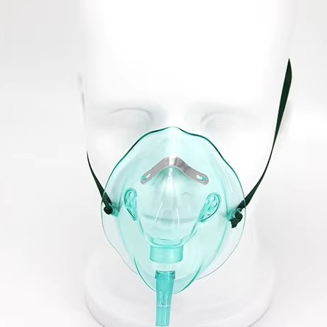 Одноразовая кислородная маска для взрослых и детей, медицинская стерильная маска для кислородной трансфузии