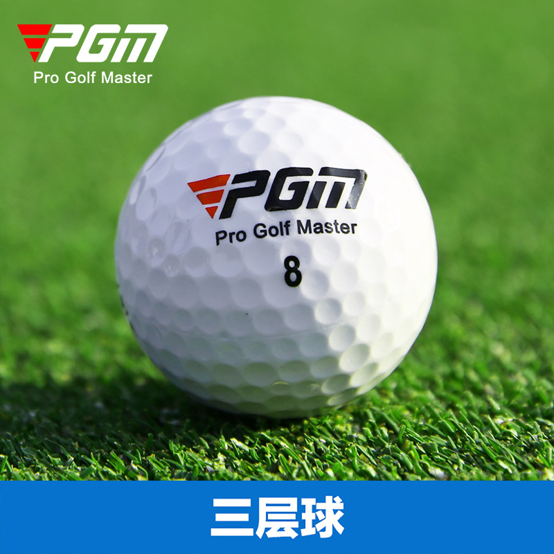 Pgm Manufacturer Direct Supply Golf Competition Ball Golf Three-Layer Golf Competition Ball Golf Ball