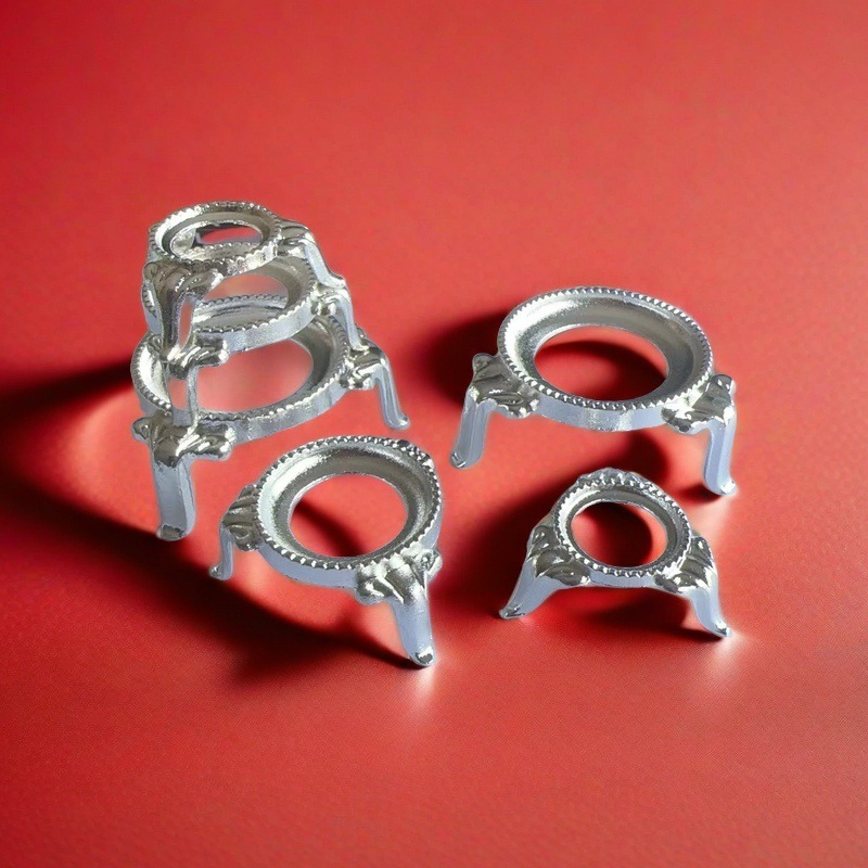 Yuli Manufacturer Small Metal Display Stand Crystal Ball Base Feng Shui Ball Base Glass Ball Holder Crystal Mineral Stand