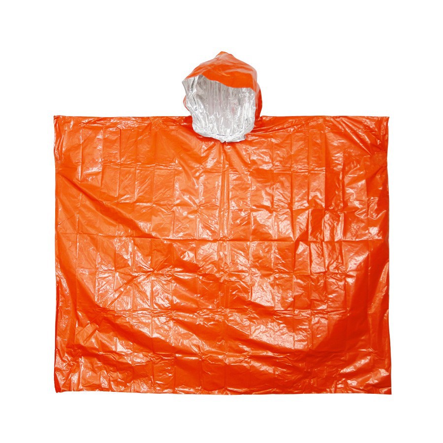 Emergency Blanket for Outdoor Mountaineering, Thermal Insulation Blanket, Tin Foil Aluminum Foil Survival Blanket, Outdoor Survival Anti-Hyperthermia Raincoat, Portable