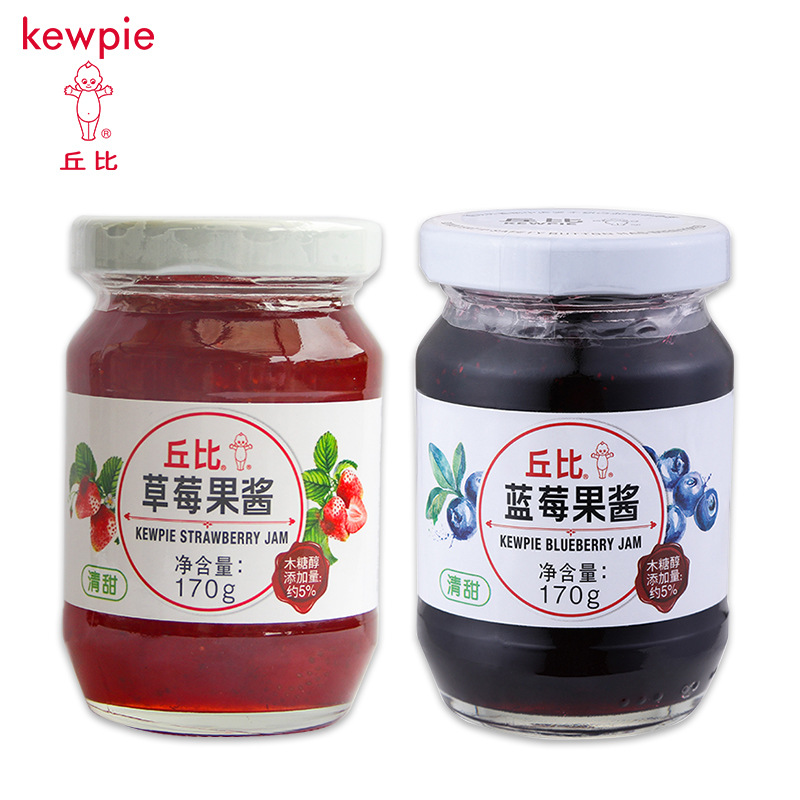 Джем из голубики Chubby 170г, соус для хлеба, начинка для сэндвичей, мороженое, йогурт