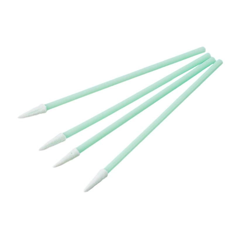 763D high-density cleaning sea cotton swab wiping stick industrial dust-free purification cotton swab pointed sponge swab wholesale