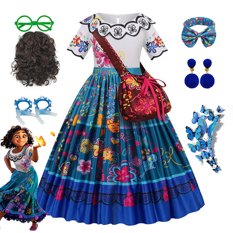 Сумка Mirabe Big Bag, серьги Mirabe, юбка для косплея Magic Full House, Magic Full House Mirabe