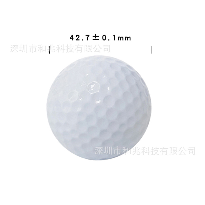 Golf Double-Layer Gift Ball, Brand New Two-Layer Solid Practice Ball, Golf Inner-Layer Plastic Putter Practice Ball