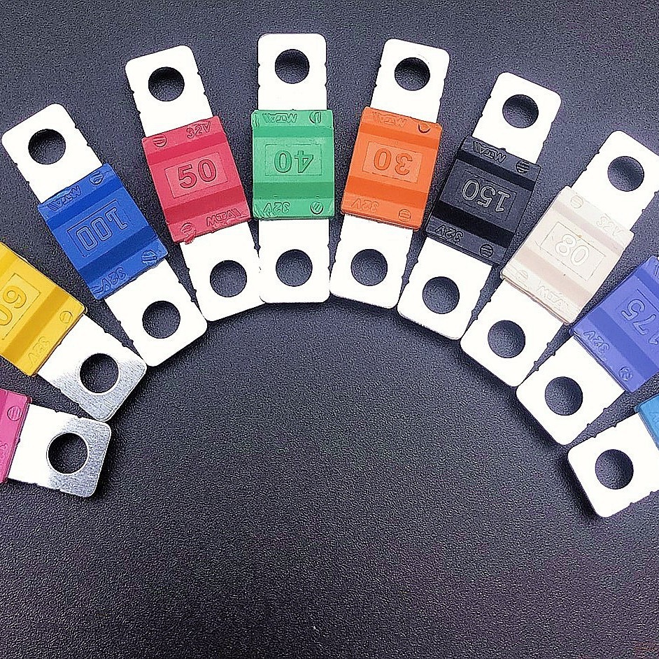 ANS MINI MIDI small size Flat Bolt Type Automotive Fuse Sheet 125A150A175A200A