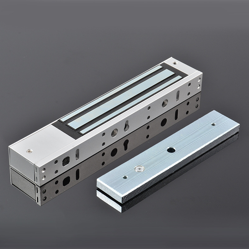 Single-Door Surface-Mounted Magnetic Lock 280kg Electromagnetic Lock 12V Access Control System Fire Door Electric Control Lock Fire Door Magnetic Lock