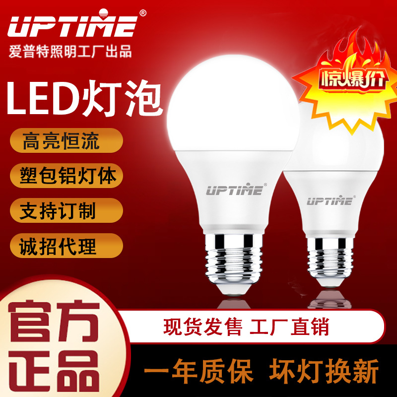 Оптовая продажа светодиодной лампочки E27, энергосберегающая, суперяркая, защита от мерцания