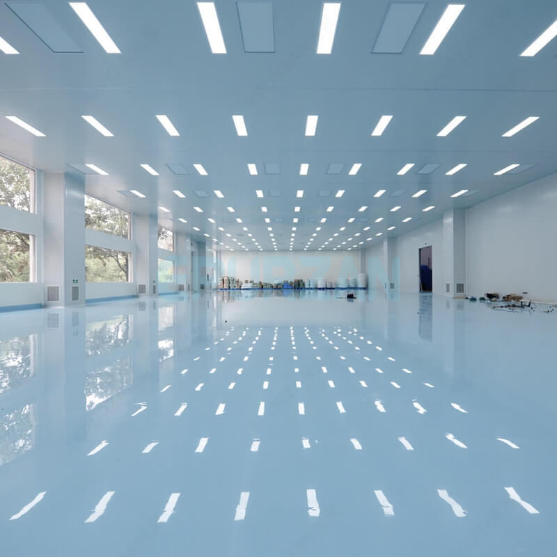 Dust-free workshop design purification workshop construction food clean workshop decoration cosmetics clean room purification engineering